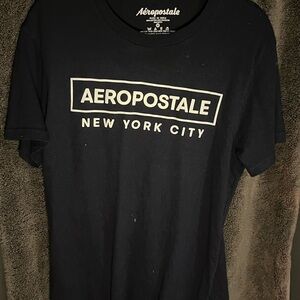 Aeropostale Black Tee with New York City Print